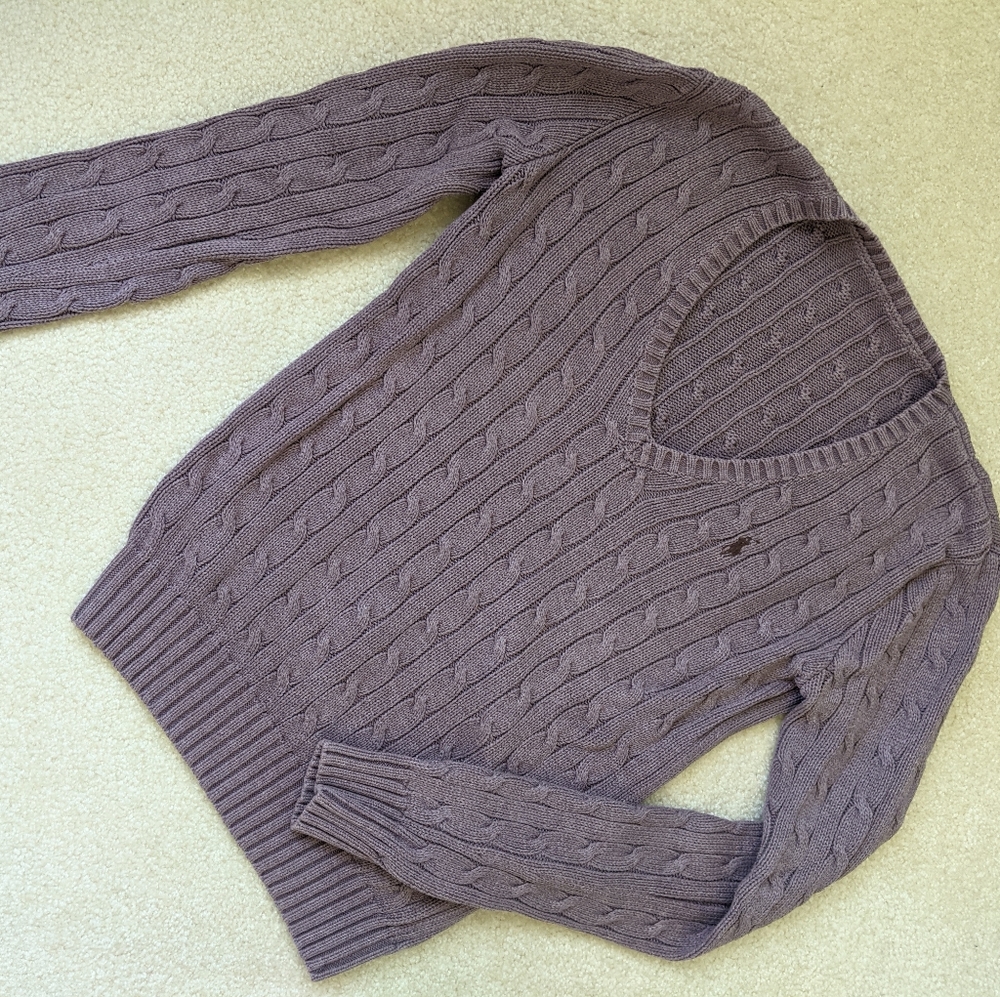 Purple Ralph Lauren Sweater